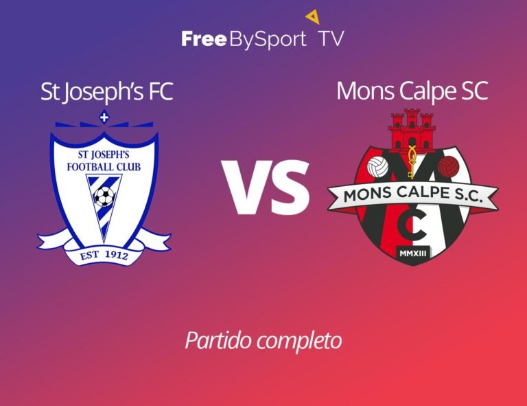St Joseph’s FC VS Mons Calpe SC